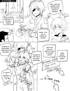 Page 17 of Gayshin Impact - preview thumbnail