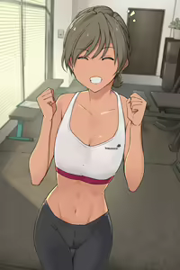Ikken Yasashisou na Personal Gym no Trainer-san ni Karada o Ijimenukareru Hanashi | A Seemingly Gentle Personal Trainer Gives My Body a Rough Workout — hentai manga cover on Fhentai