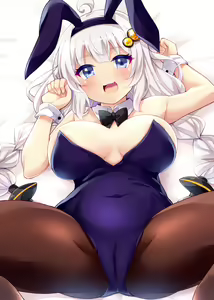 Ecchi na Bunny Akari-chan — hentai manga cover on Fhentai