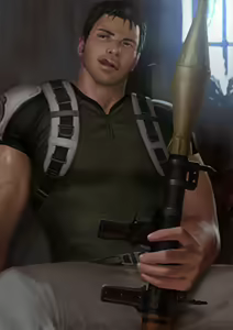 PenguinFrontier 2016-01_Chris Redfield - hentai manga cover image