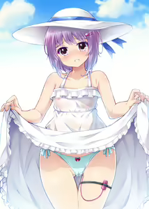 Page 4 of Shiro OnePi o Takushi ageru Yuzuki Yukari (Shizuku)-chan - preview thumbnail
