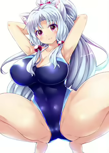 Mizugi to Waki o Misebirakasu Itako-san — hentai manga cover on Fhentai