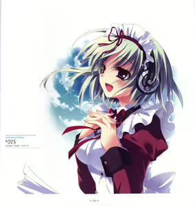 Page 105 of Mashiro-Iro Symphony Visual Fanbook - preview thumbnail