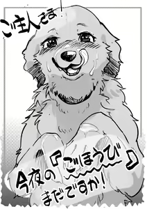 Goshujin-sama! Konya no "Gohoubi" Mada desu ka! (decensored) - hentai manga cover image