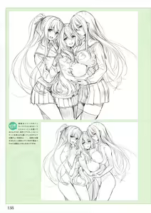 Page 140 of Amakano 2 Visual Fan Book - preview thumbnail