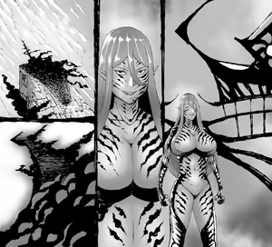 Page 108 of FUSION WARS ~ TO SAVE THE MANKIND! DIVE INTO THE PREGNANCY HELL ~ chapter 1, section 6 - preview thumbnail