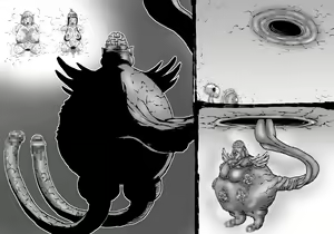 Page 190 of FUSION WARS ~ TO SAVE THE MANKIND! DIVE INTO THE PREGNANCY HELL ~ chapter 1, section 6 - preview thumbnail