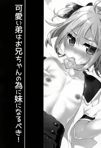 Page 2 of Kawaii Otouto wa Onii-chan no Tame ni Imouto ni Narubeki! - preview thumbnail