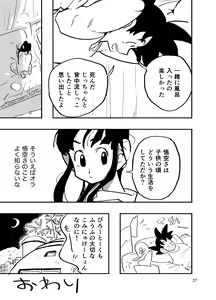 Page 35 of Dragon Ball Fanbook GokuxChihci - preview thumbnail