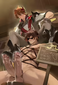 Page 11 of Zhongli's Study (decensored) - preview thumbnail