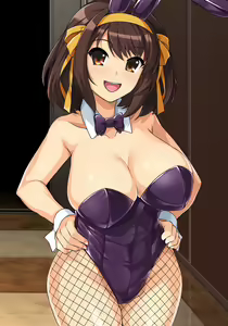 Bunny Fuuzoku no Haruhi-san 2 — hentai manga cover on Fhentai