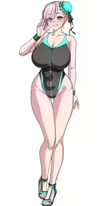Page 3 of Kyouei Mizugi Musashi-chan - preview thumbnail