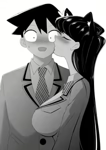 Page 14 of Komi-san NTR - preview thumbnail