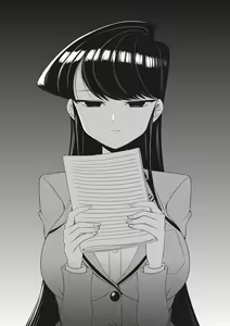 Page 9 of Komi-san NTR - preview thumbnail