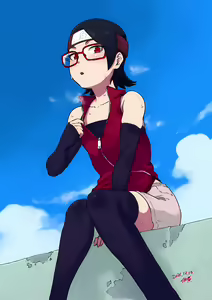 Page 3 of 佃煮 (2543) Tsukudani_(coke-buta) - Sarada Uchiha and Friends - preview thumbnail