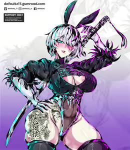 Page 87 of 2023  2B Neir Automata Gumroad rewards - preview thumbnail