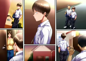 Page 199 of Sono Ura de Kaa-san wa... - preview thumbnail