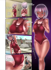 Page 6 of Kyouei Mizugi Kanojo to Sei Koukan Futanari Yuri Ecchi ~Kanojo ni Nakadashi sareru Anata~ - preview thumbnail