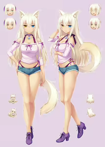 Page 16 of NEKOPARA ART WORKS Vol.1 - preview thumbnail