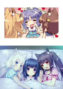 Page 9 of NEKOPARA ART WORKS Vol.0 - preview thumbnail