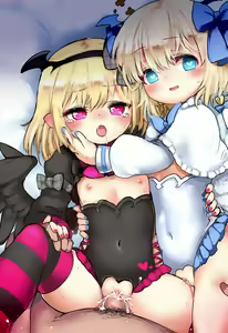 Page 21 of Yamihane-chan to Tenhane-chan ga Succubuska Shimashita - preview thumbnail