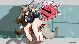 Page 5 of Futanari Kishi Kyougi Shasei Hi Kyori Taiketsu - preview thumbnail