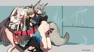 Page 7 of Futanari Kishi Kyougi Shasei Hi Kyori Taiketsu - preview thumbnail