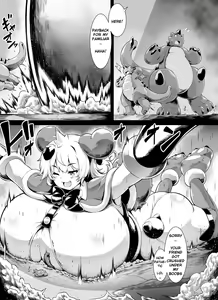 Page 10 of Bakunyuu Kitsune Mimi Mahou Shoujo wa Kyodaika shika Dekimasen! 2 | Big breasted fox eared magical girl can only be huge! 2 - preview thumbnail