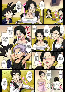 Page 8 of Dosukebe Videl ga Hisshi ni Yuuwaku Suru kedo Gohan wa Chi Chi to no Sex ni Muchuu desu! - preview thumbnail