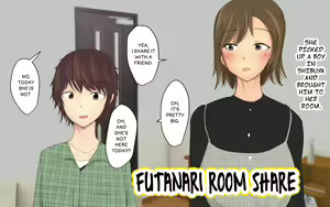 Futanari Room Share — hentai manga cover on Fhentai