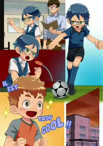 Page 3 of Class After Class | Des Cours après les Cours (decensored) - preview thumbnail