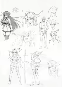 Page 27 of Hakuryuu no Katana to Katana no Monogatari - preview thumbnail
