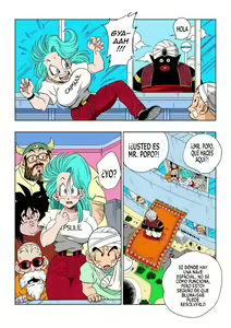 Page 2 of Dagon Ball - Bulma Meets Mr. Popo - Sex Inside the Mysterious Spaceship (decensored) - preview thumbnail