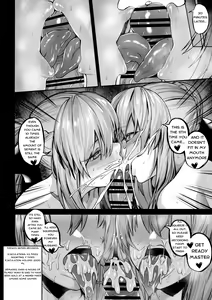 Page 18 of Morgan to Saber Alter no Tane Shibori Nikki | Morgan and Her Sister's (Artoria Alter) Semen Squeezing Diary - preview thumbnail