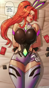 Battle Bunny Miss Fortune — hentai manga cover on Fhentai