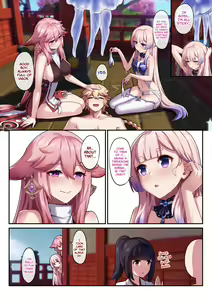 Page 25 of Kokomi and Miko ~ Love is war - preview thumbnail
