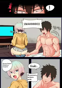 Page 19 of Uzaki-chan wa Itazurai! | La Broma de Uzaki-chan al Senpai Durmiente - preview thumbnail