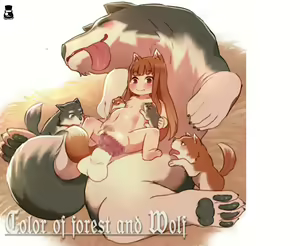 Page 6 of Color of Forest and Wolf - preview thumbnail