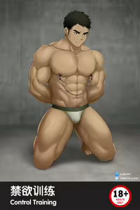 禁慾訓練 control training — hentai manga cover on Fhentai