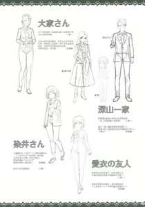 Page 284 of Café Stella to Shinigami no Chou Official Visual Fan Book | 星光咖啡馆与死神之蝶设定集 - preview thumbnail