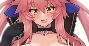 Gacha de Bakushi shita Master o Genki Zukeyou to suru Tamamo-chan — hentai manga cover on Fhentai