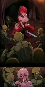 Page 3 of Loser Kunoichi & Loser Samurai - preview thumbnail