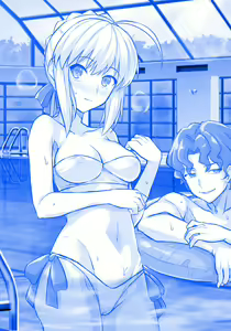Page 9 of "Sumimasen, Kyou wa Shinji ni Oyogi o Osowaru Yakusoku deshite..." - preview thumbnail