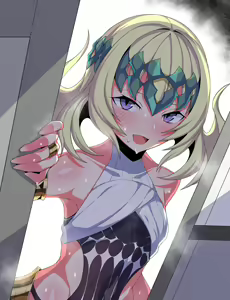 Page 9 of Nii-sama ni Naisho de Master to Ecchi na Koto o Suru Pollux-chan | Поллукс вытворяет непристойности с Мастером и держит это в секрете от своего брата - preview thumbnail