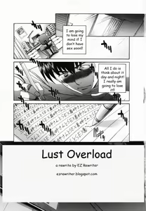 Lust Overload — hentai manga cover on Fhentai