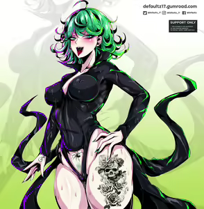 Page 23 of 2023 Tatsumaki One Punch Man Gumroad rewards Full - preview thumbnail