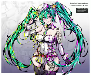 Page 16 of 2023  Race Queen Miku Gumroad Rewards - preview thumbnail