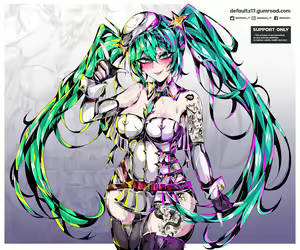 Page 5 of 2023  Race Queen Miku Gumroad Rewards - preview thumbnail