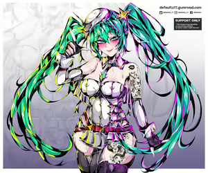 Page 10 of 2023  Race Queen Miku Gumroad Rewards - preview thumbnail