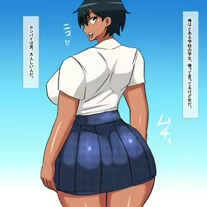 Page 4 of ua Muchimuchi Kasshoku Boyish - preview thumbnail